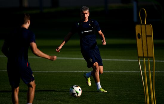 Russia Soccer National Team Training