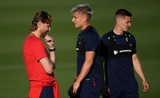 Russia Soccer National Team Training