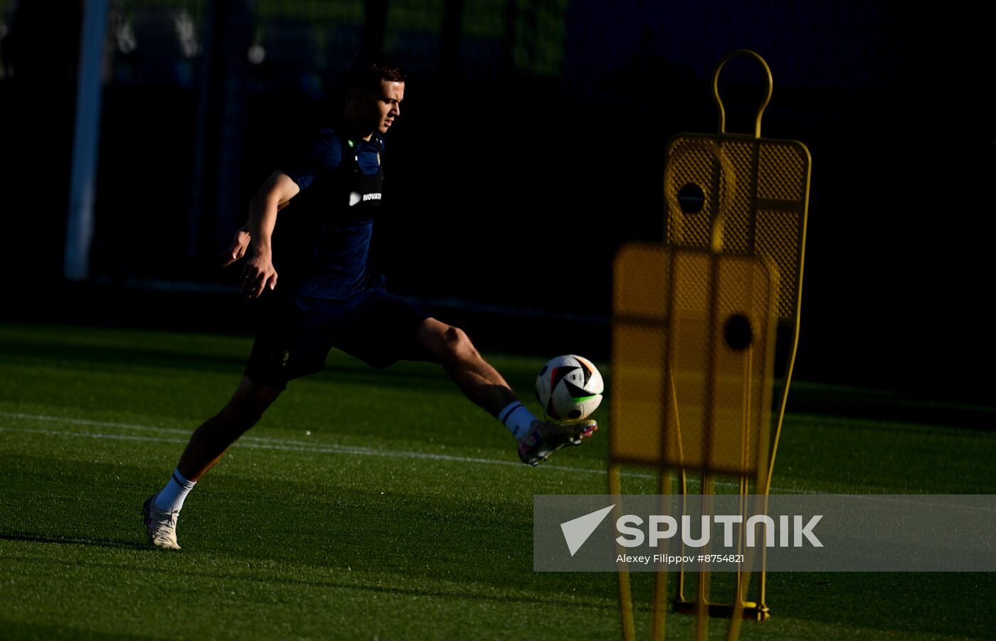 Russia Soccer National Team Training