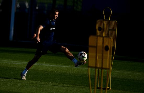 Russia Soccer National Team Training