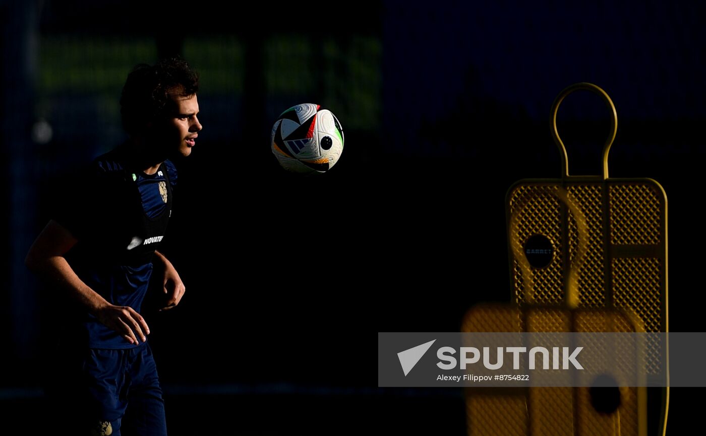 Russia Soccer National Team Training