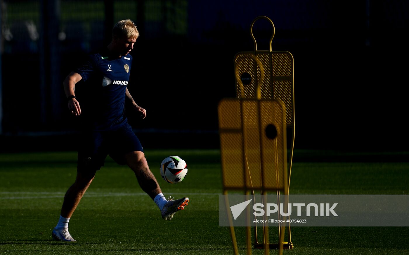 Russia Soccer National Team Training