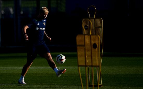 Russia Soccer National Team Training