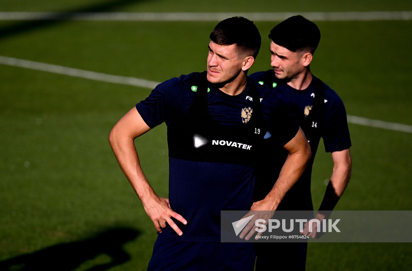 Russia Soccer National Team Training