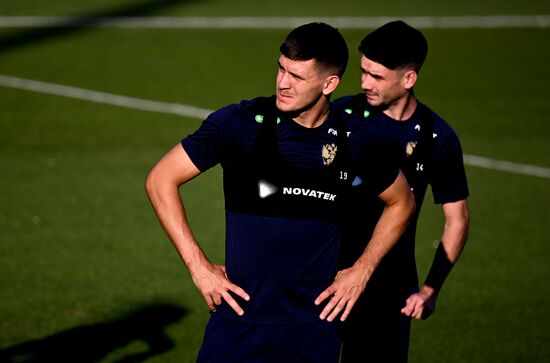 Russia Soccer National Team Training