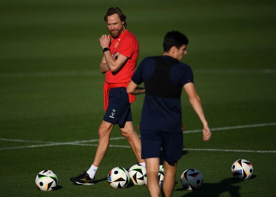 Russia Soccer National Team Training