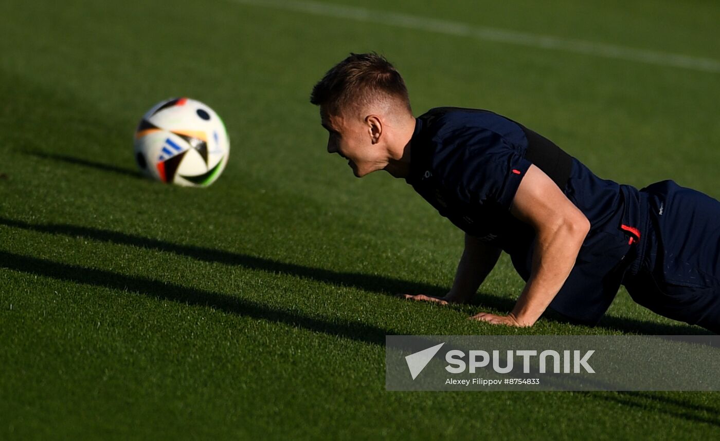 Russia Soccer National Team Training