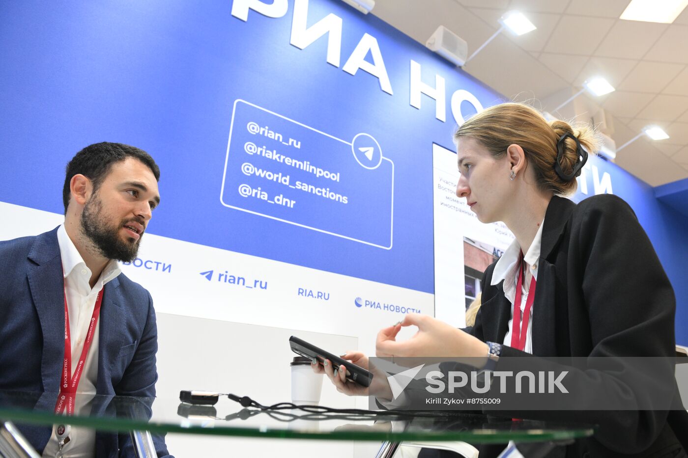 EEF-2024. RIA Novosti stand