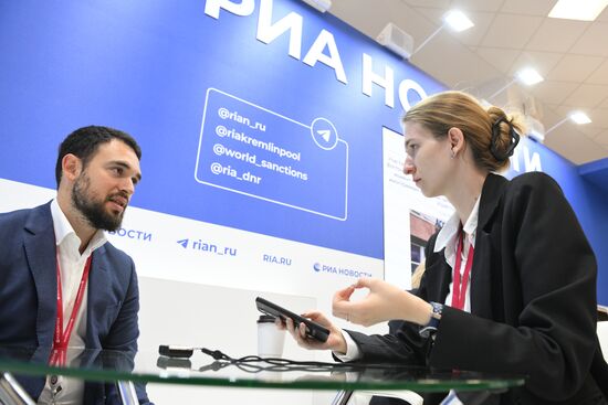 EEF-2024. RIA Novosti stand