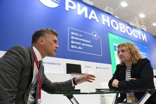 EEF-2024. RIA Novosti stand