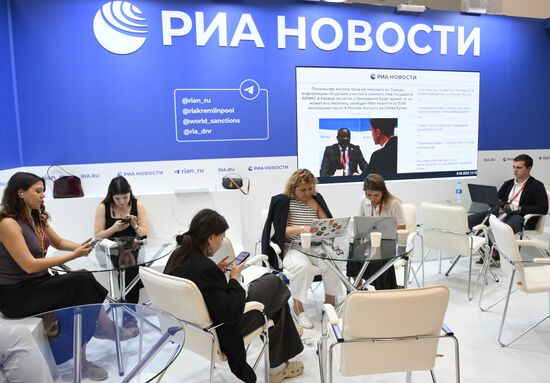 EEF-2024. RIA Novosti stand