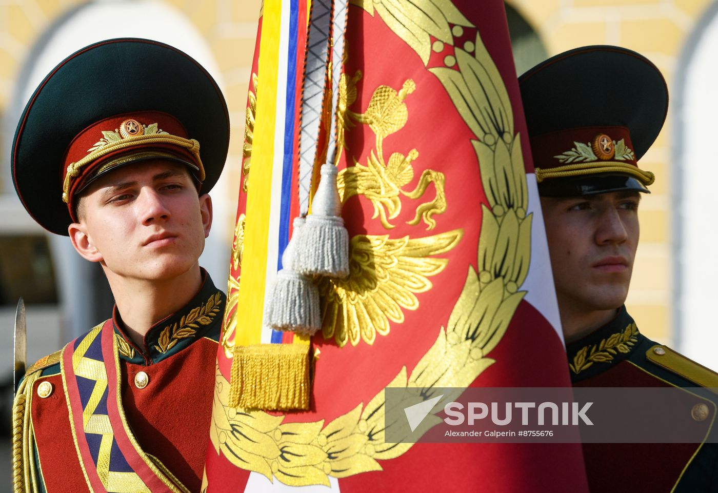 Russia National Guard Cadets Oath Taking