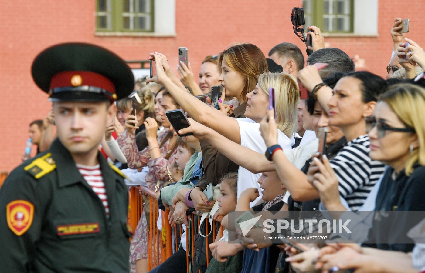 Russia National Guard Cadets Oath Taking