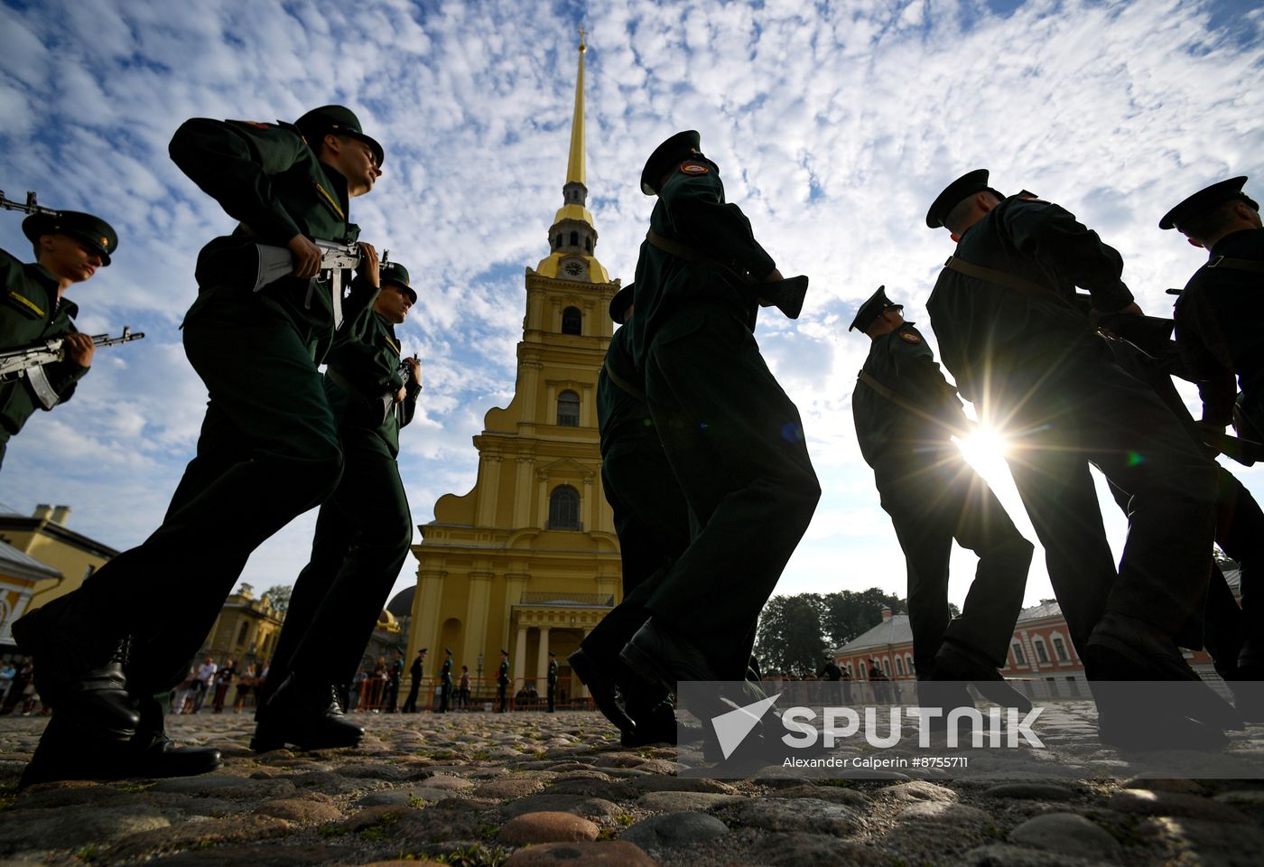 Russia National Guard Cadets Oath Taking