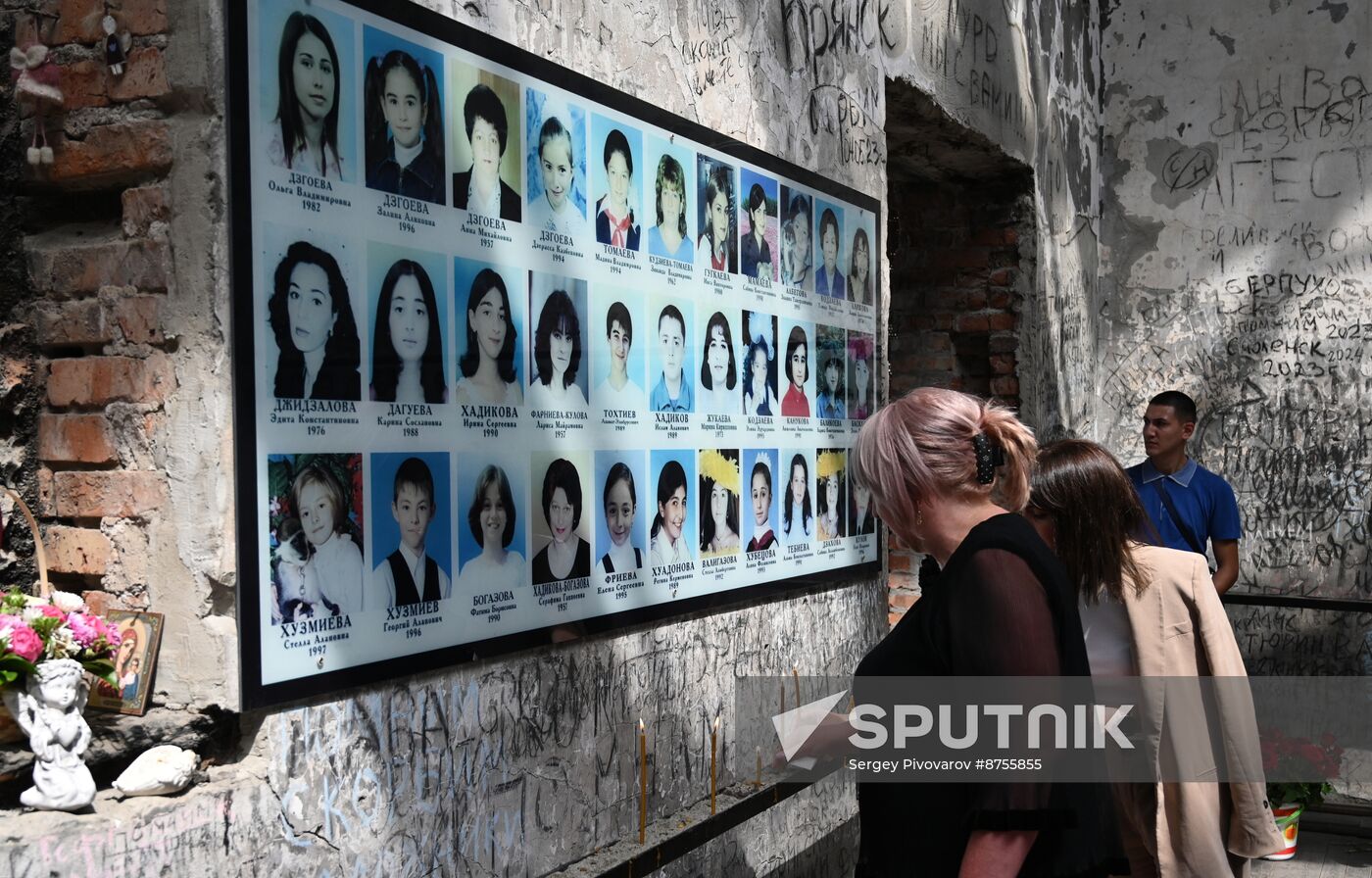 Russia Beslan School Siege Anniversary