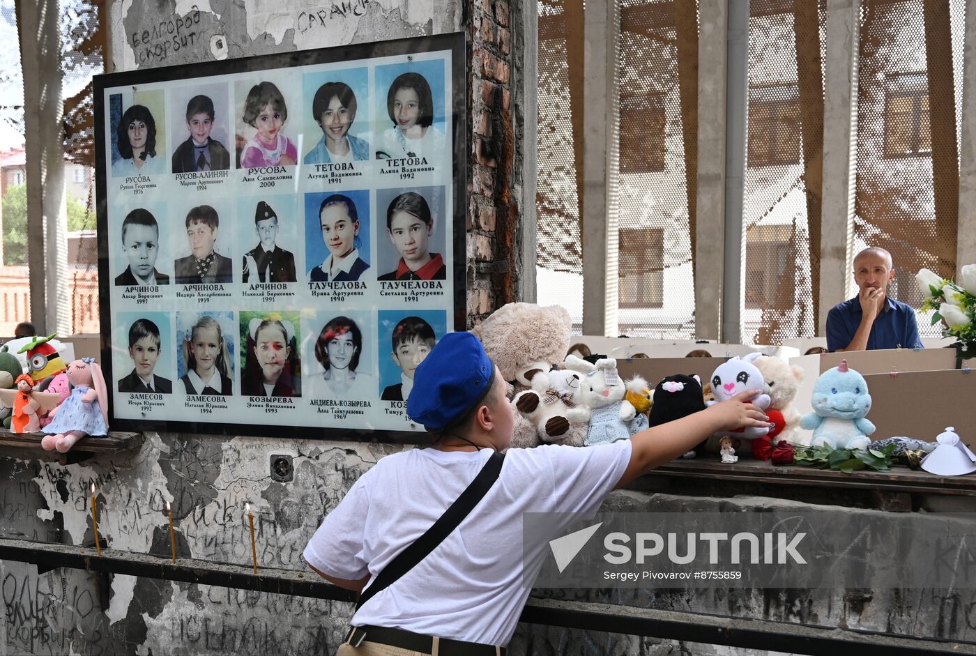 Russia Beslan School Siege Anniversary