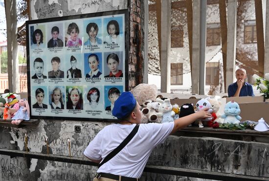 Russia Beslan School Siege Anniversary