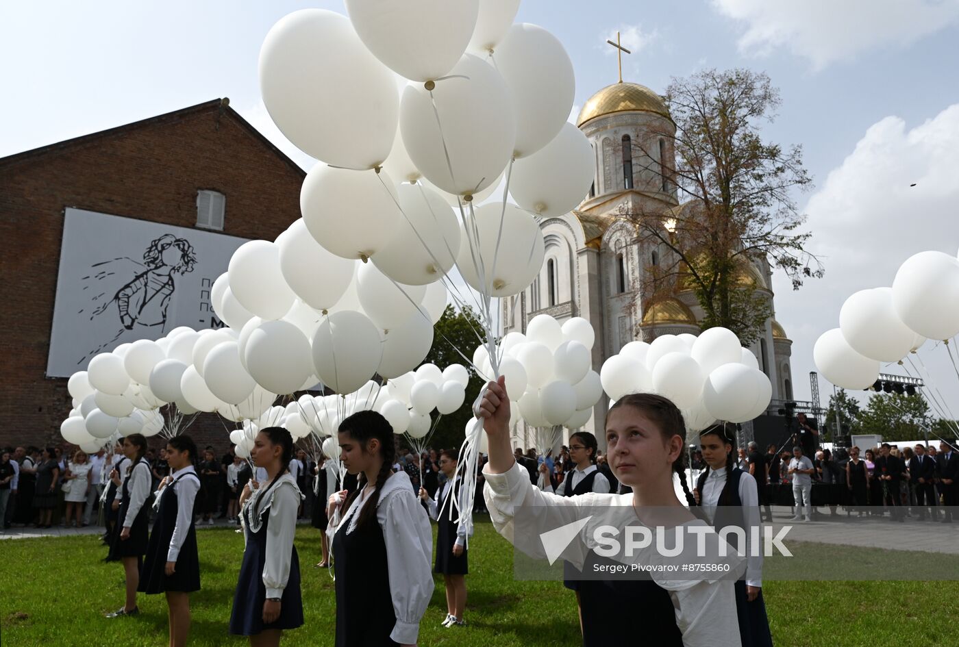 Russia Beslan School Siege Anniversary