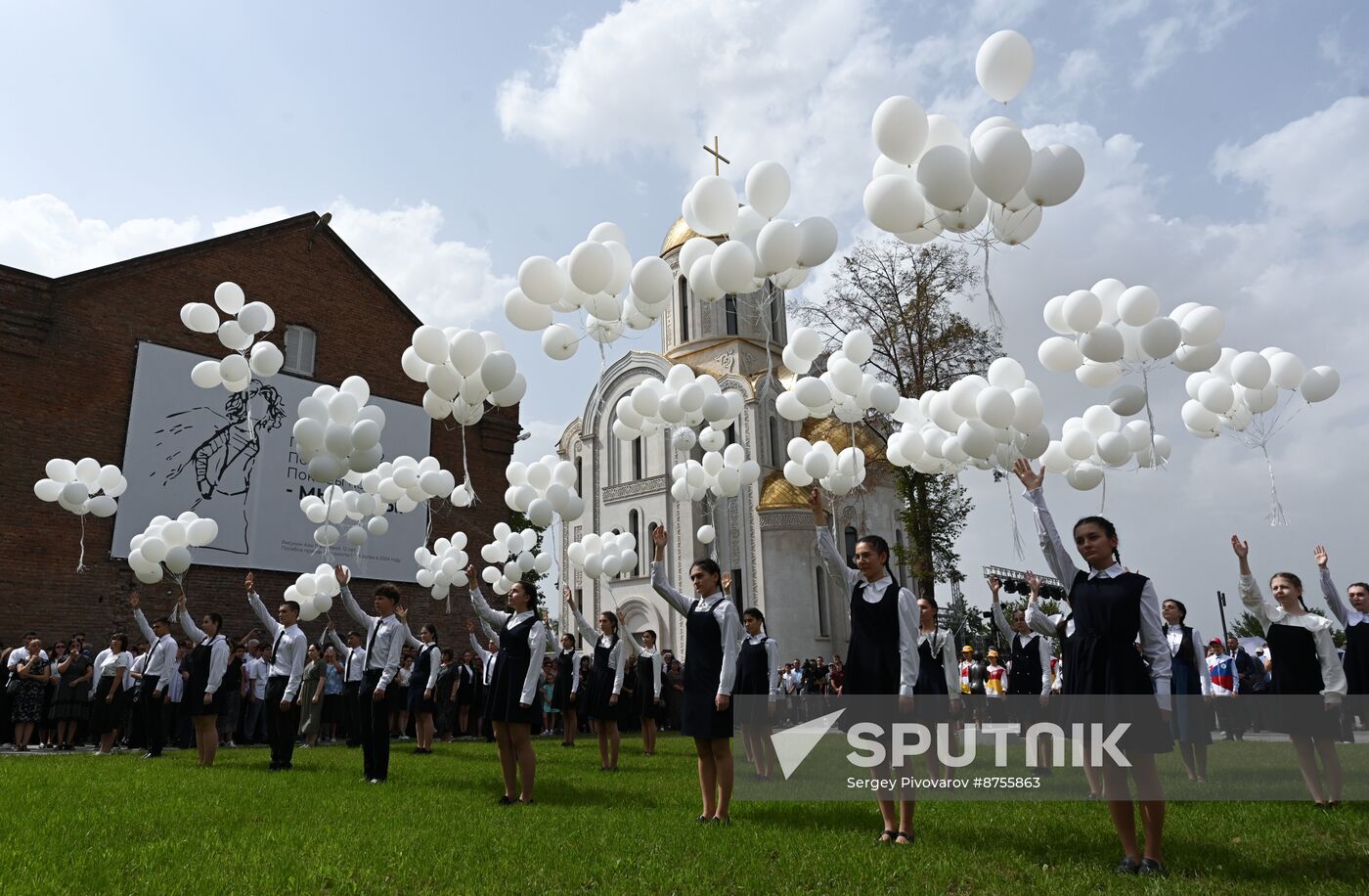 Russia Beslan School Siege Anniversary