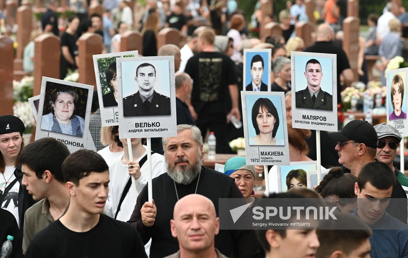 Russia Beslan School Siege Anniversary