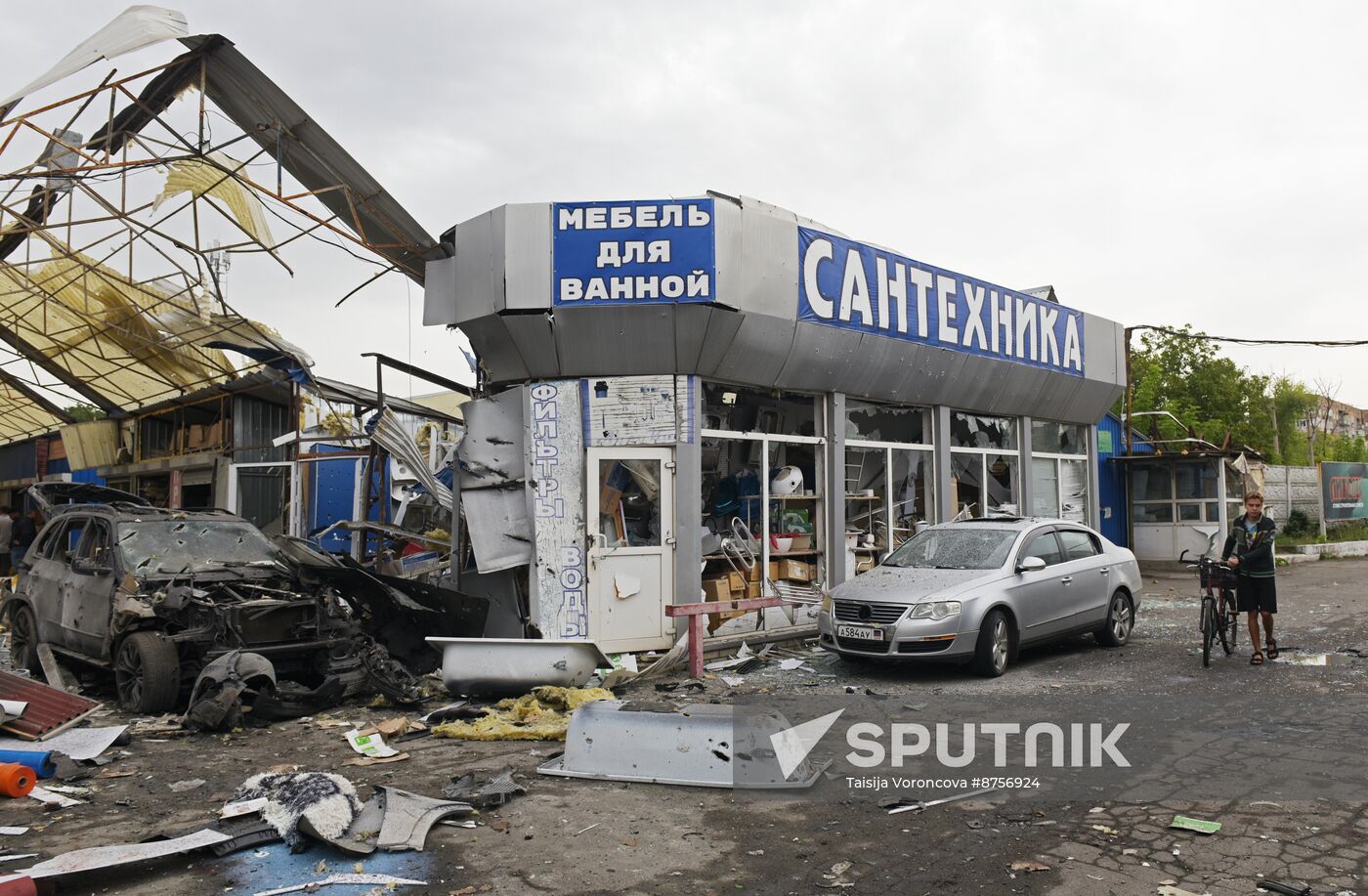 Russia Ukraine Donetsk Shelling