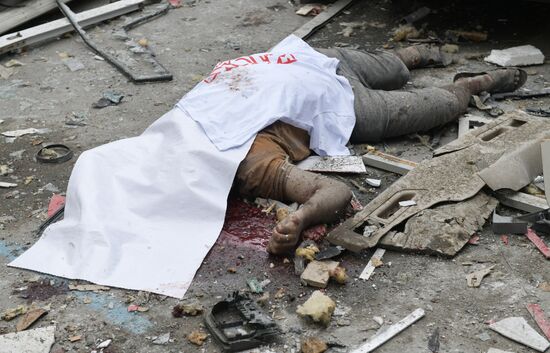 Russia Ukraine Donetsk Shelling