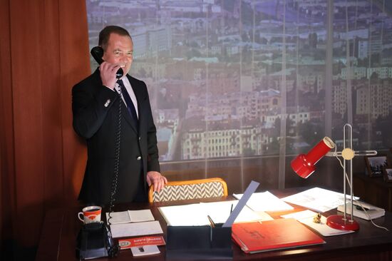 Russia Medvedev TASS News Agency