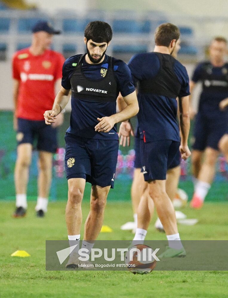 Vietnam Soccer Friendly Vietnam - Russia Training