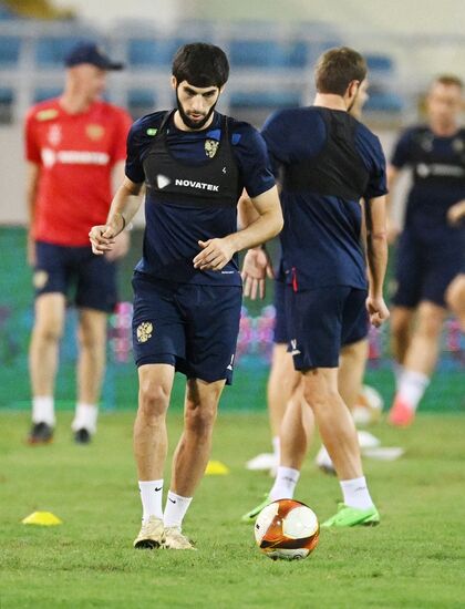 Vietnam Soccer Friendly Vietnam - Russia Training