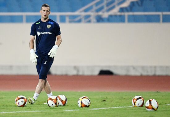 Vietnam Soccer Friendly Vietnam - Russia Training