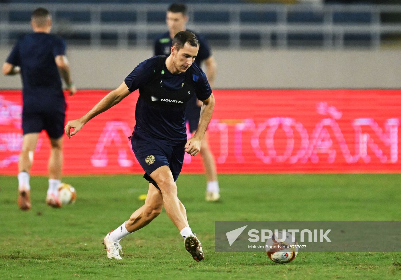 Vietnam Soccer Friendly Vietnam - Russia Training