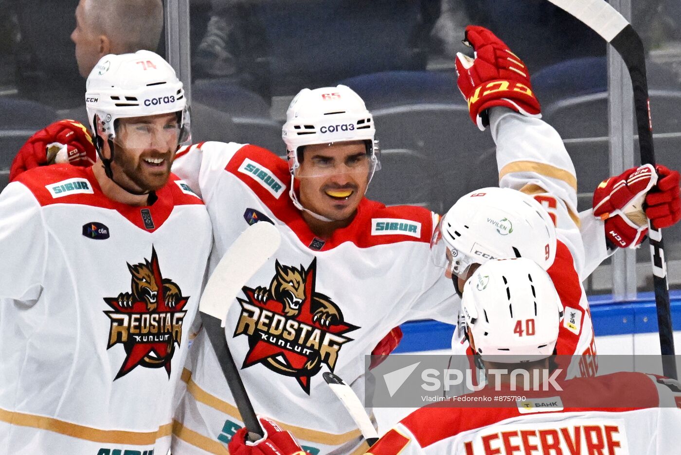 Russia Ice Hockey Kontinental League Dynamo - Kunlun RS