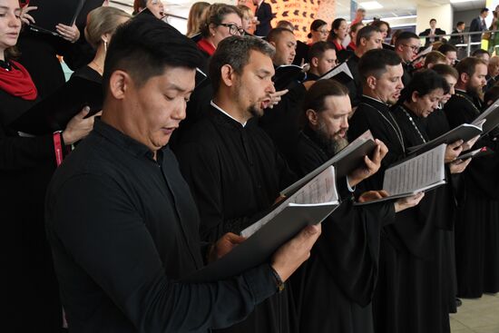 EEF-2024. Performance of Combined Choir of Vladivostok Eparchy