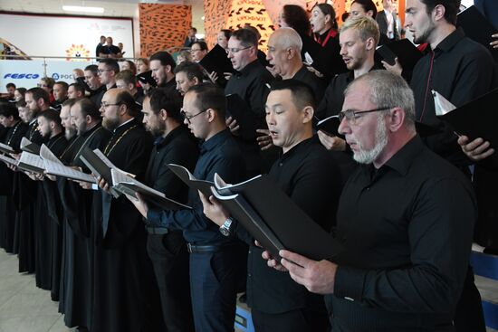 EEF-2024. Performance of Combined Choir of Vladivostok Eparchy