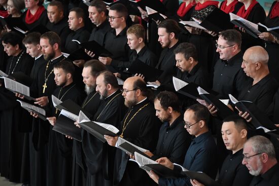 EEF-2024. Performance of Combined Choir of Vladivostok Eparchy