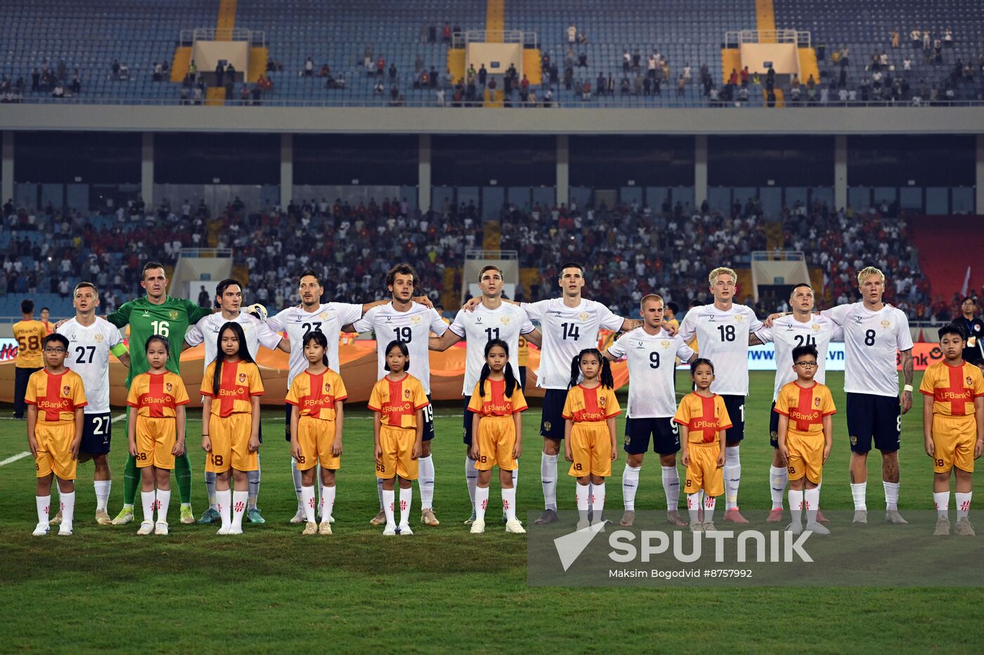 Vietnam Soccer Friendly Vietnam - Russia