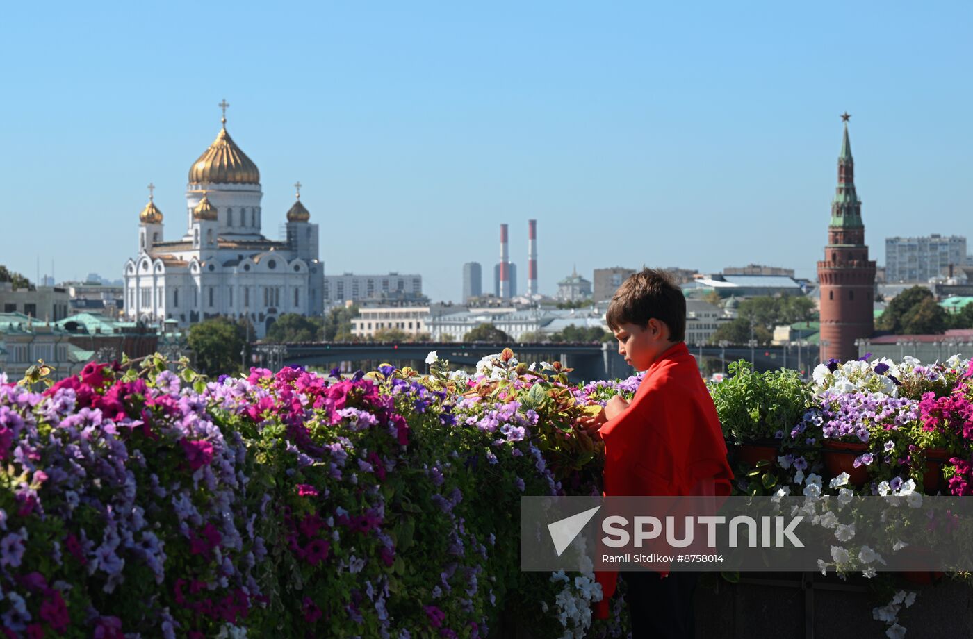 Russia Moscow City Day Preparations