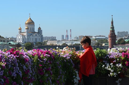 Russia Moscow City Day Preparations