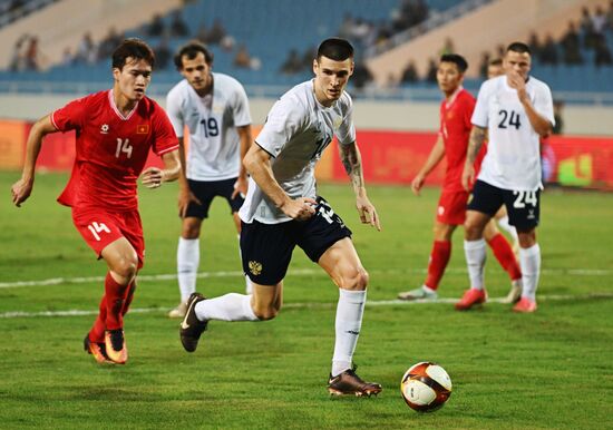 Vietnam Soccer Friendly Vietnam - Russia