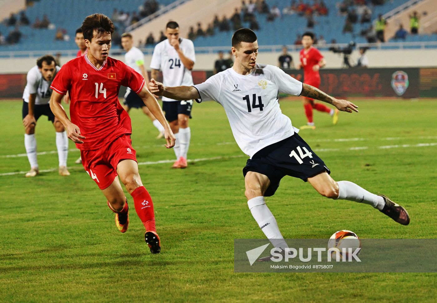 Vietnam Soccer Friendly Vietnam - Russia