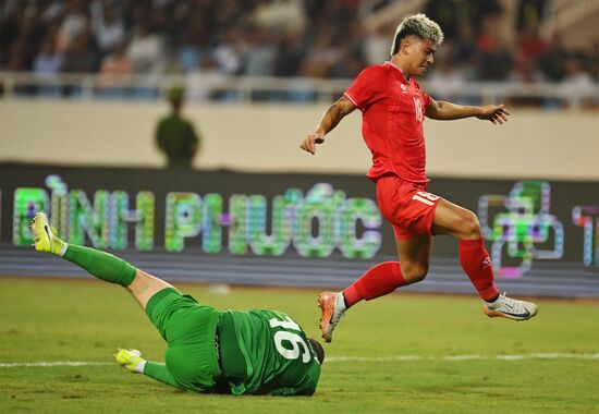 Vietnam Soccer Friendly Vietnam - Russia