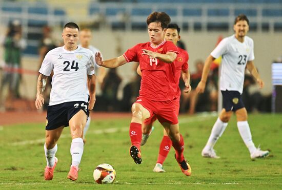 Vietnam Soccer Friendly Vietnam - Russia