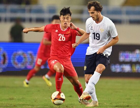 Vietnam Soccer Friendly Vietnam - Russia