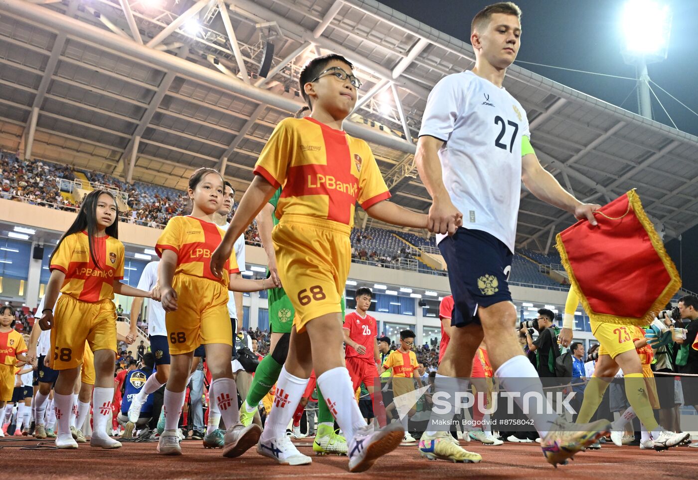 Vietnam Soccer Friendly Vietnam - Russia