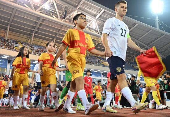 Vietnam Soccer Friendly Vietnam - Russia