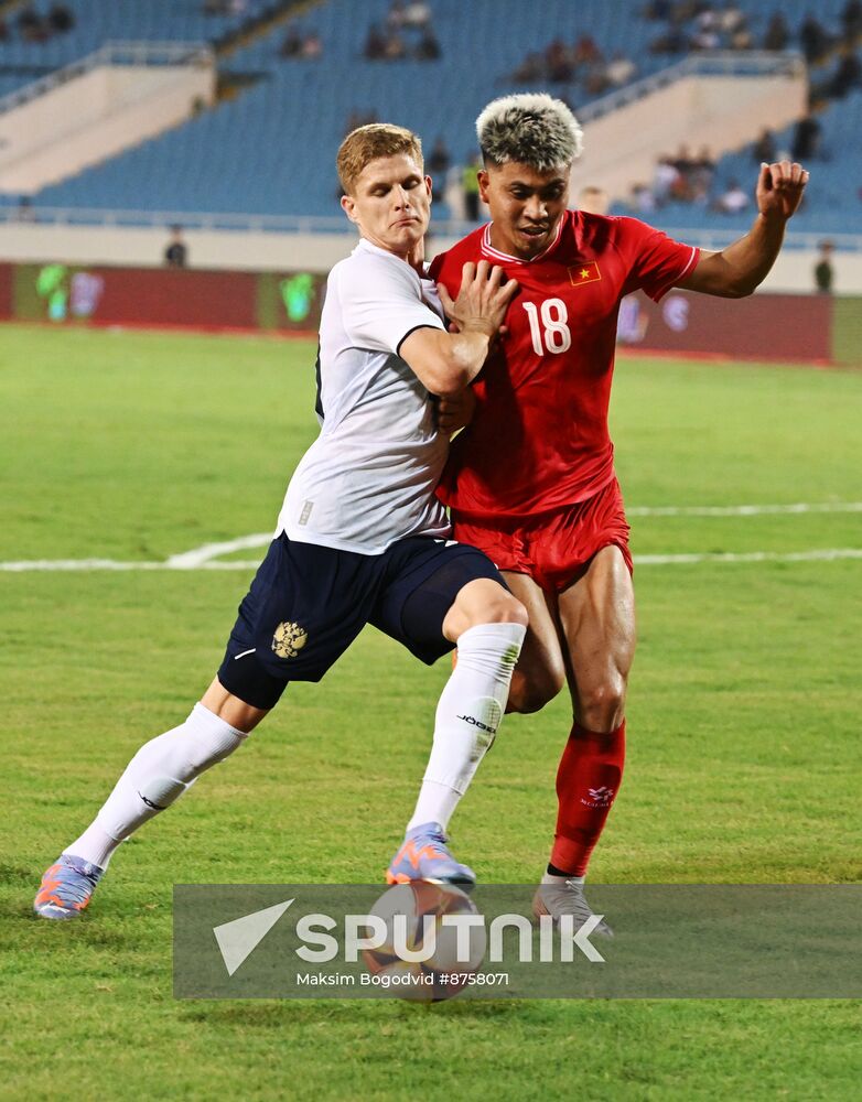 Vietnam Soccer Friendly Vietnam - Russia