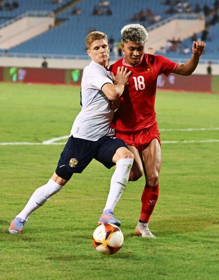 Vietnam Soccer Friendly Vietnam - Russia