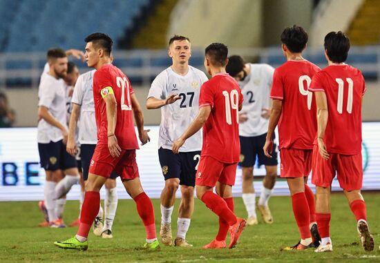 Vietnam Soccer Friendly Vietnam - Russia