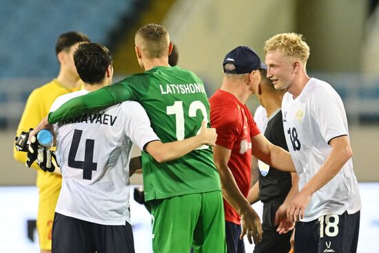 Vietnam Soccer Friendly Vietnam - Russia