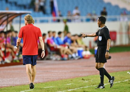 Vietnam Soccer Friendly Vietnam - Russia